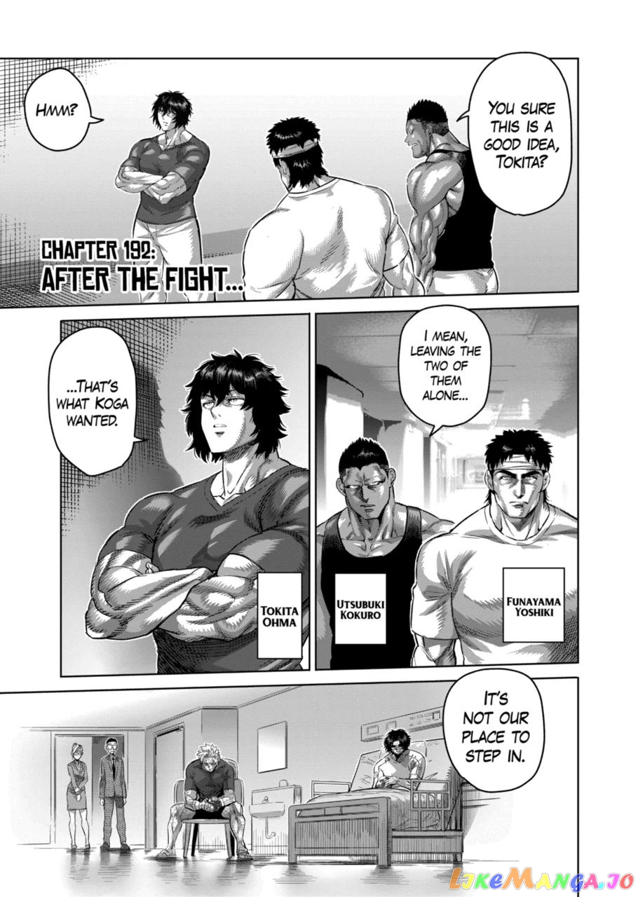 Kengan Omega Chapter 192 image 01